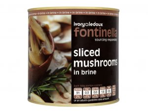6X3KG  SLICED MUSHROOMS (1.2KG GD/W)
