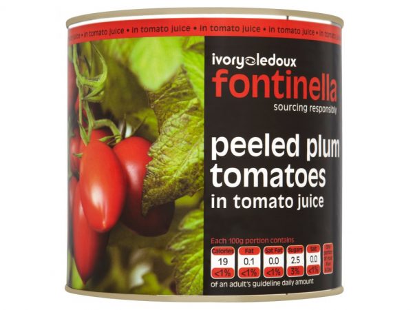 6x2.5KG PLUM PEELED TOMATOES