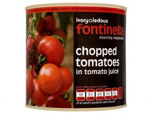 6X2.50KG CHOPPED TOMATOES