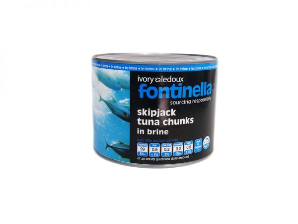 6X1.88 KG TUNA CHUNKS IN BRINE FONTINELLA