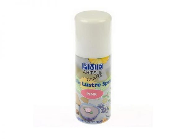 100 ML PINK EDIBLE LUSTRE SPRAY LS696