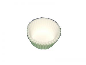 800 PCS ROUND WHITE BAKING CASES 31X24MM 39GSM micro muffin