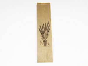 500 PCS BROWN BAGUETTES BAGS 2 PCS  120+80x500H MM