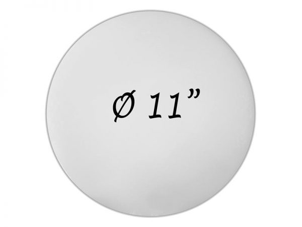 WHITE ROUND BOARD 11"