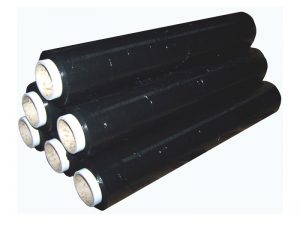 6 x1 BLACK PALLET SHRINK WRAP