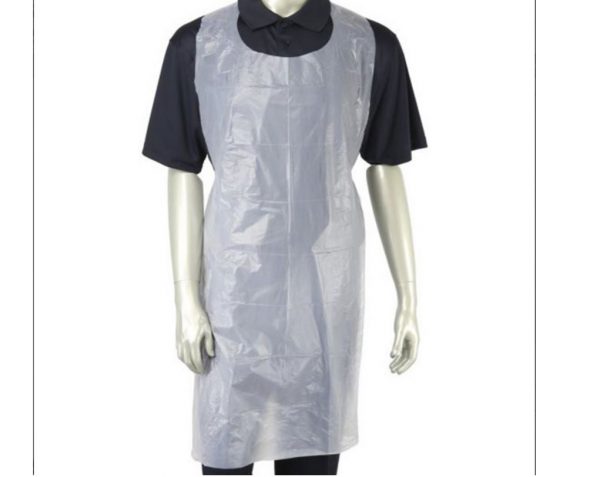 100 PCS WHITE APRONS