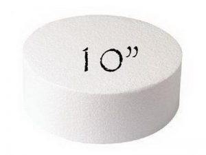 CAKE DUMMY ROUND 254MM  (10x3") 9222