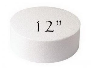CAKE DUMMY ROUND 304MM  (12x3") 9223