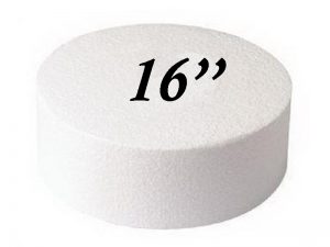 CAKE DUMMY ROUND 400 MM  (16x3") 802015