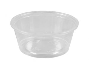 2 OZ PET SAUCE POTS *BASE ONLY* 2000 pcs