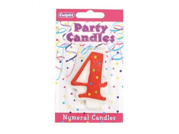 CANDLE-NUMERAL 0 (4) 11922