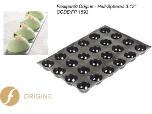 FLEXIPAN® ORIGINE – 24 HALF-SPHERES Ø 3.12” (80MM) FP 1593