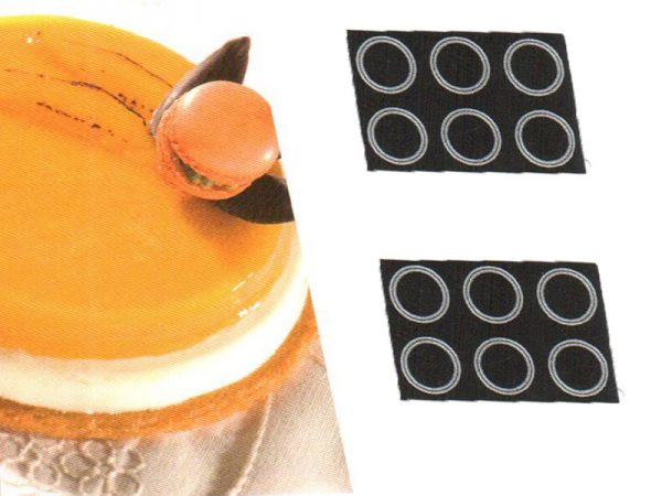 6 ROUND PASTRY TRAY 186 MM DEPTH 12MM    FP 00123