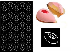 FLEXIPAN® ORIGINE – 25 EGGS 2.37”x3.68” (60x94 MM) FP 1156