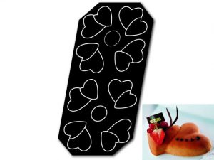 FLEXIPAN® ORIGINE – 8 INTERLACING HEARTS(113x120MM) FP 1096