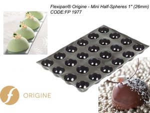 FLEXIPAN® ORIGINE – 45 MINI HALF SPHERES 1"(26MM) FP 1977