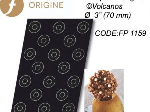 FLEXIPAN® ORIGINE – 18 VOLCANOS Ø 3”(70MM) FP 115