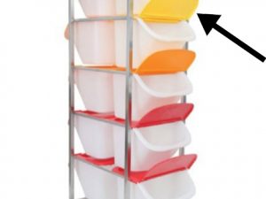 YELLOW PLASTIC LID FOR CONTAINER 15L Ref: 3877