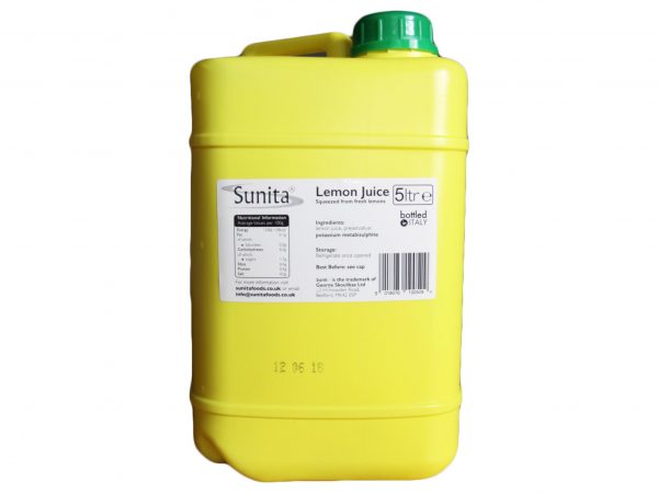 5KG LEMON JUICE (NOT FROM CONCENTRATE) LJ4