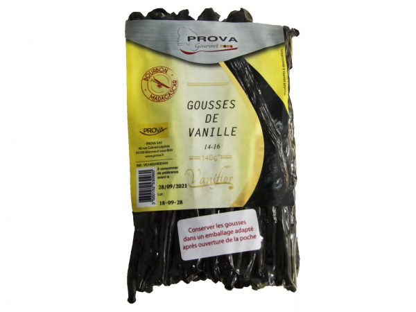 140 GR MADAGASCAN VANILLA PODS 14-16 cm