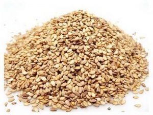 25 KG HULLED SESAME SEEDS