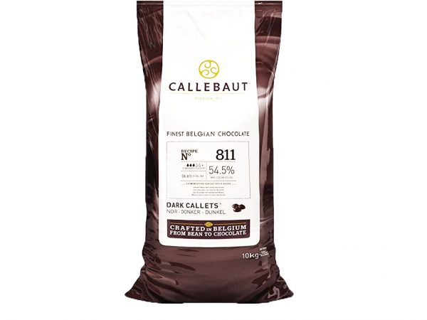 10 KG CALLEBAUT DARK  CALLETS 811NV-554