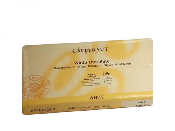 5 KG WHITE BLOCK CALLEBAUT W2V