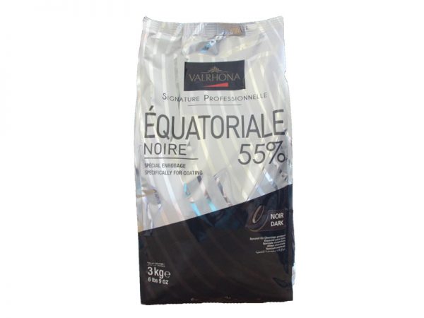 3KG FEVES EQUATORIALE DARK 55% VALRHONA