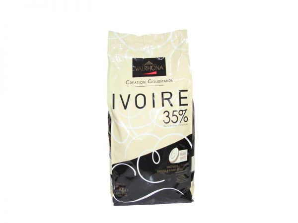 3KG FEVES IVORY 35% VALRHONA