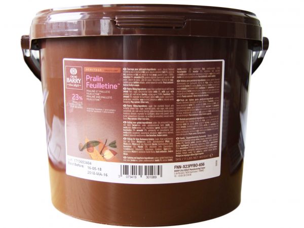 5KG PRALINE FEUILLETINE CALLEBAUT  X23PFBO-656