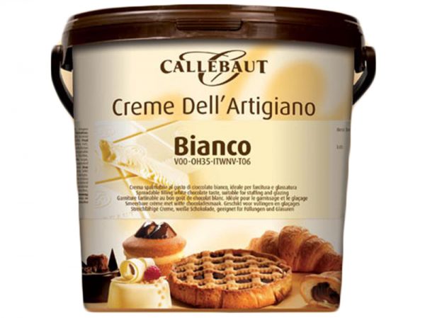 10 KG CALLEBAUT CREAM DELL’ ARTIGIAN0 BIANCA V00-OH35