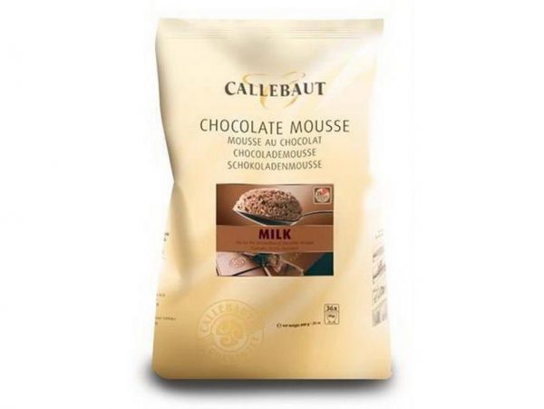 800 GR CHOCO MOUSSE MILK CALLEBAUT