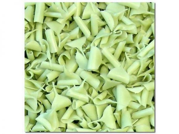 LEMON GREEN CHOCOLATE CURLS