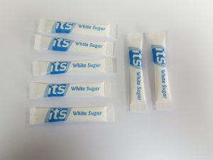 WHITE SUGAR STICKS 1000 PCS