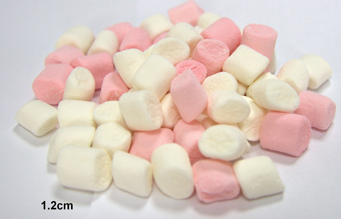 1KG MINI MALLOW PINK/WHITE