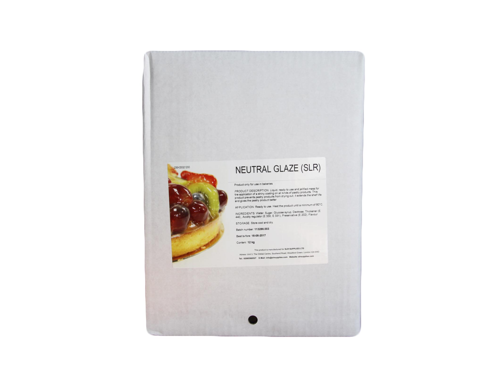 12 KG NEUTRAL GLAZE SPRAY DELICE