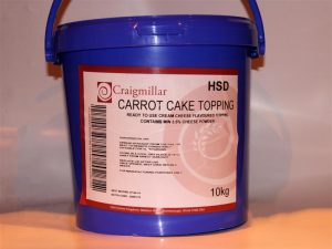 10 KG CARROT CAKE TOPPING HSD