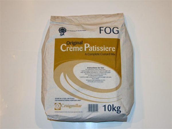 10 KG CREME PATISSIERE BURTON  FOG