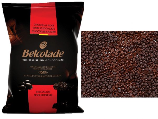 DARK CHOCOLATE CHIPS BELCOLADE 50%