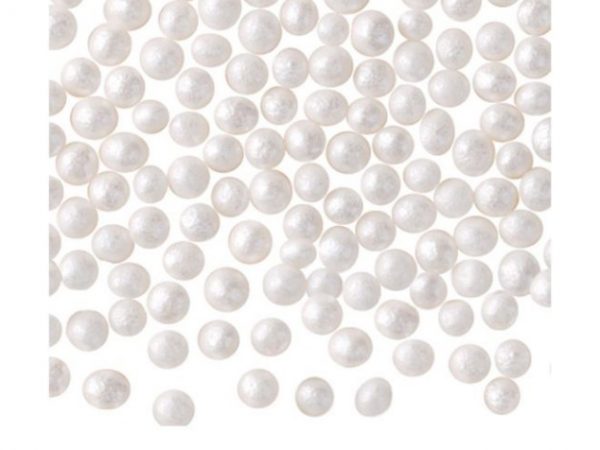 WHITE SOFT PEARLS 4MM