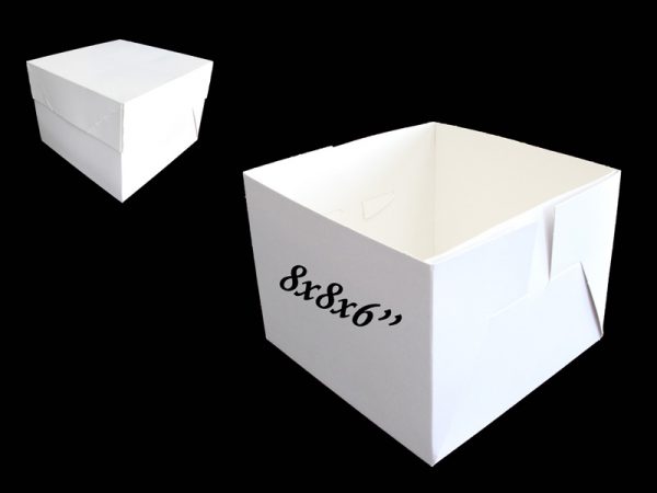 WEDDING BOX BASE 8X8X6"