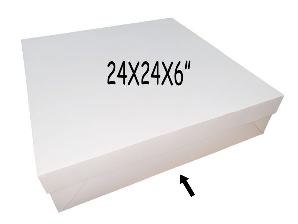 HEAVY DUTY WEDDING BOX BASE 24X24X6"