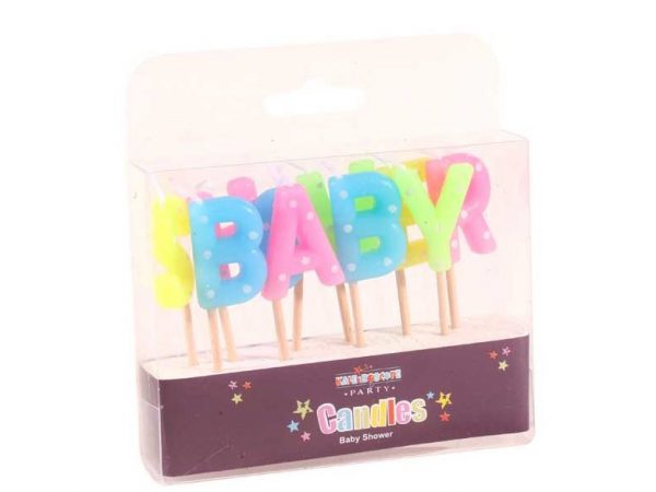 BABY SHOWER PICK CANDLE