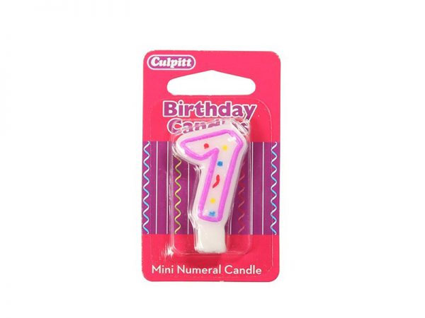 40MM CANDLE-NUMERAL (7)