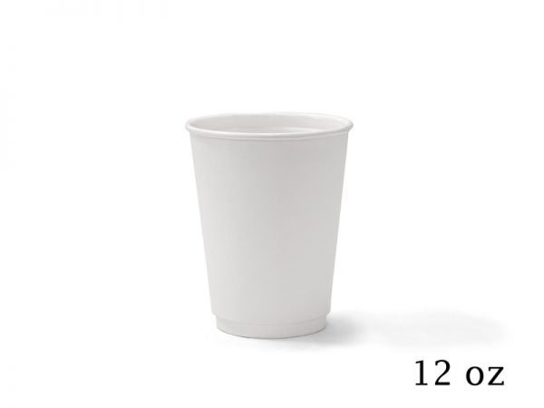 SEDA - 600 PCS WHITE HOT CUPS DW 12 OZ