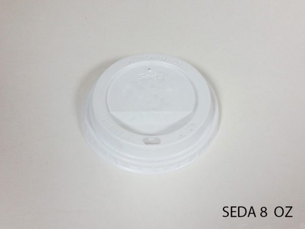 SEDA - 1000 PCS PLASTIC LID 8 OZ