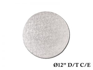SILVER CARD ROUND 12" C/E D/T