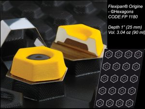 FLEXIPAN® ORIGINE – 20 HEXAGONS Ø 3.12” (80MM) FP 1180