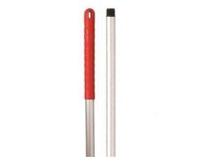 ABBEY/EXEL HYGIENE HANDLE WITH RED GRIP 125CM