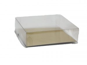 100 PCS TRANSPARENT BOXES 100X100X30X30